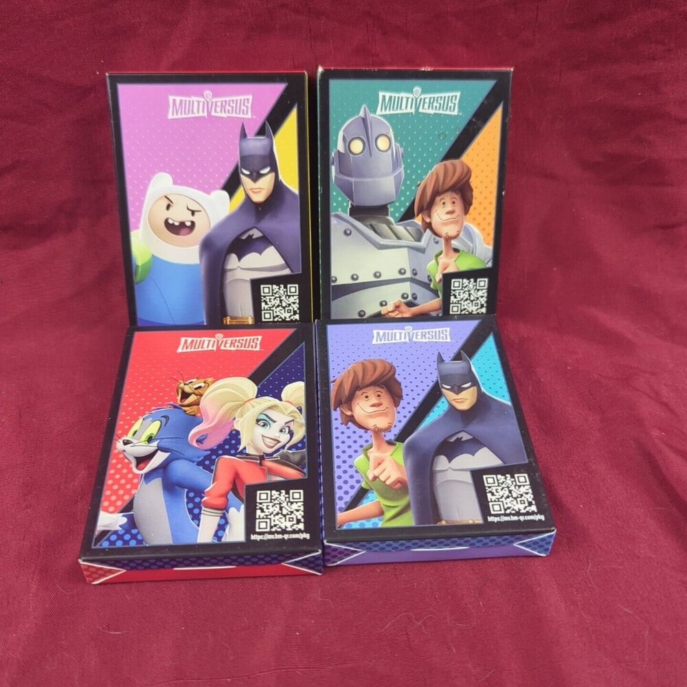 2024 McDonald's Multiversus Happy Meal‎ Toys – Lot of 4 – New Sealed